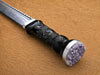 Dirk - Mosaic Damascus - Thistle Handled