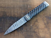Sgian Dubh - Starburst Explosion Damascus - Blackwood 536