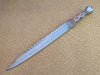 Dirk - Finger Print Damascus - Walnut - Lapis 540