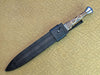 Dirk - Finger Print Damascus - Walnut - Lapis 540