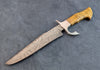 Bowie - Pin Wheel Damascus 554