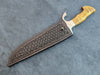 Bowie - Pin Wheel Damascus 554