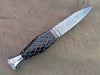 Sgian Dubh - Pinwheel Damascus 563