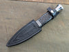 Sgian Dubh - Pinwheel Damascus 563