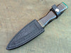 Sgian Dubh - Fingerprint Damascus 570